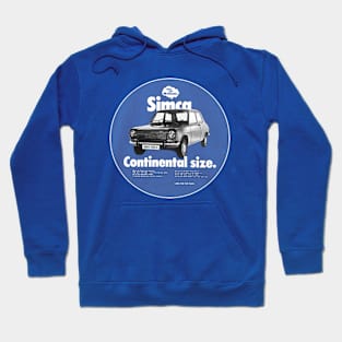 SIMCA 1100LS - advert Hoodie